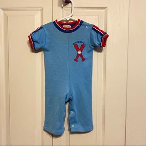 ⚾️VINTAGE Baseball toddler Romper⚾️